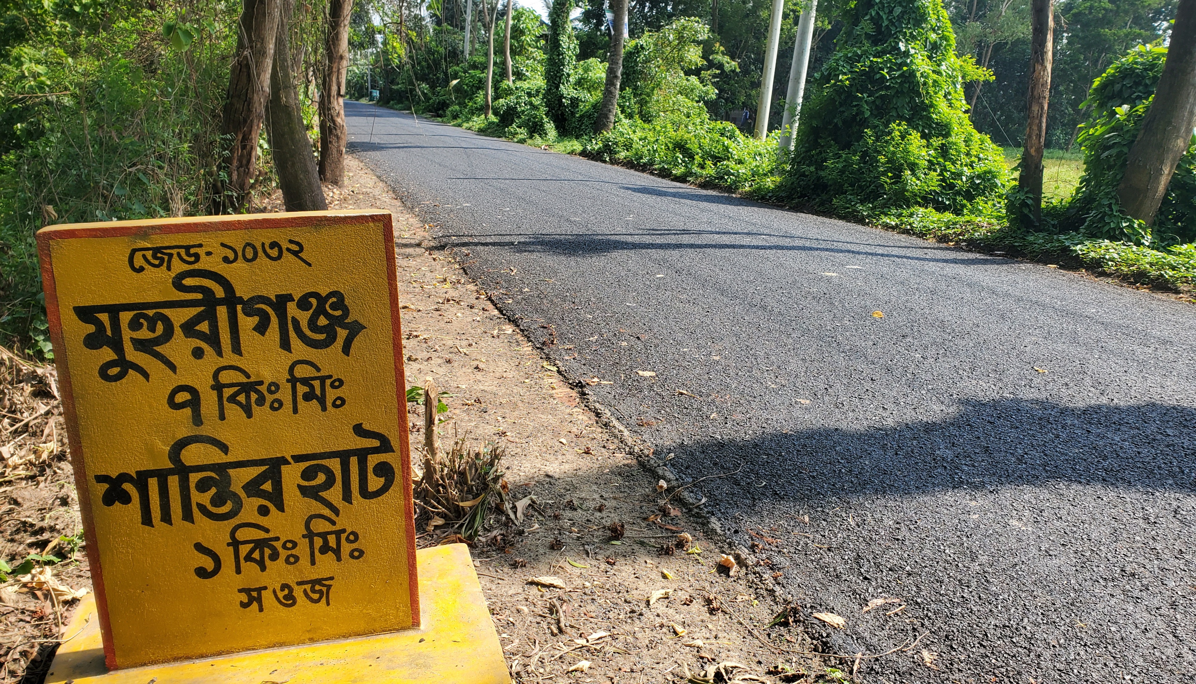 ছাগলনাইয়া-মুহুরীগঞ্জ সড়ক সংস্কার কাজে অনিয়মের অভিযোগ